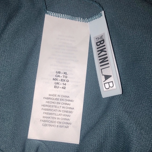 THE BIKINI LAB Lace-up Side High-leg One Piece - Picture 5 of 8